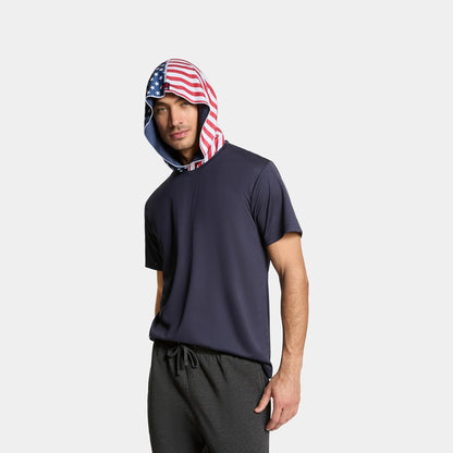 Cooling Hoodie Towel, Evaporative Cool Technology, Cools Instantly When Wet, UPF 50 Sun Protection, Contours Your Head to Stay in Place, Great for Sports, Fitness, Gym