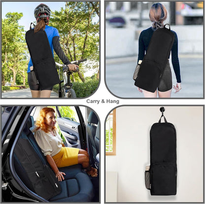 Yoga Mat Bag Carrier Side Mesh Zipper Pocket Exterior Wet Compartment Lightweight Waterproof Yoga Bag for Mat