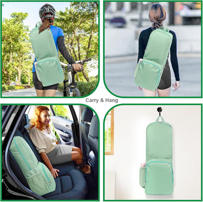 Yoga Mat Bag Carrier Side Mesh Zipper Pocket Exterior Wet Compartment Lightweight Waterproof Yoga Bag for Mat