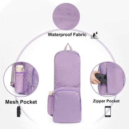 Yoga Mat Bag Carrier Side Mesh Zipper Pocket Exterior Wet Compartment Lightweight Waterproof Yoga Bag for Mat