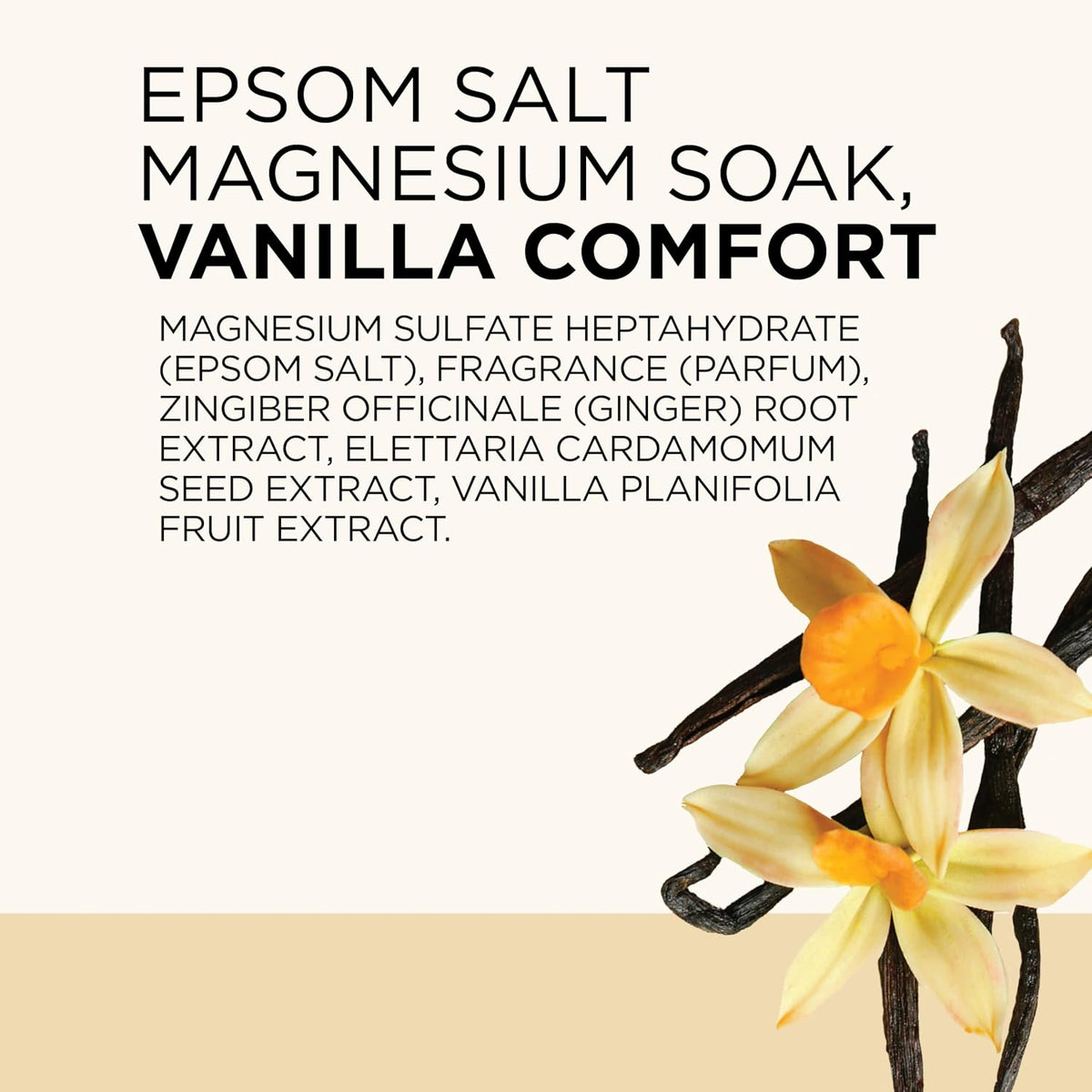 Pure Epsom Magnesium Salt Soak, Soothe & Sleep with Lavender, 3 lb (Pack of 4)