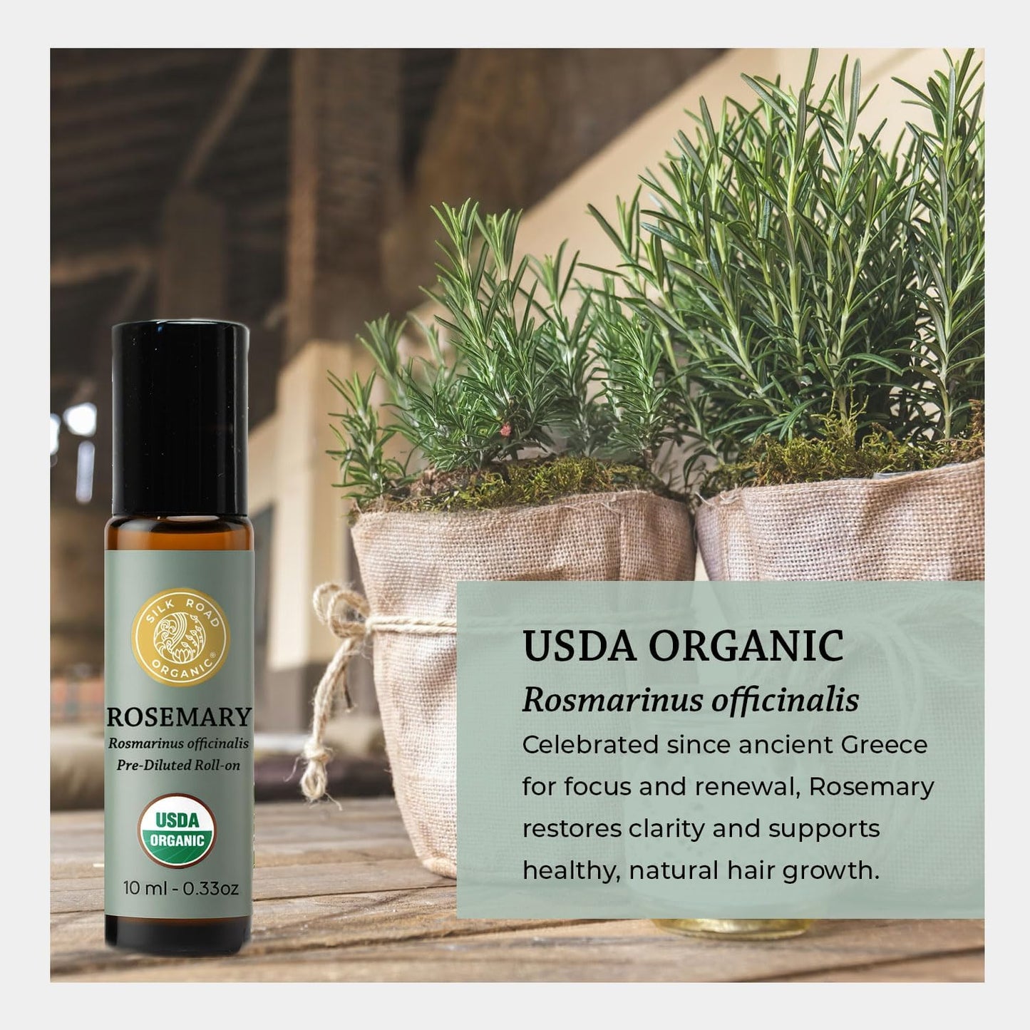 Lavender Essential Oil Calming Spray, USDA Certified