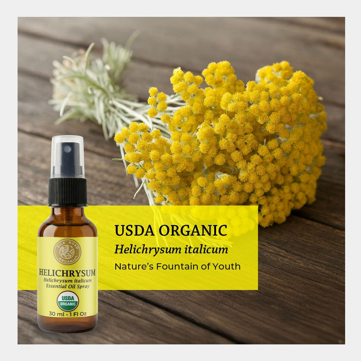 Lavender Essential Oil Calming Spray, USDA Certified