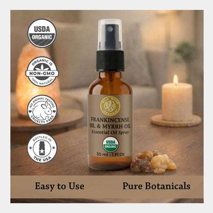 Lavender Essential Oil Calming Spray, USDA Certified