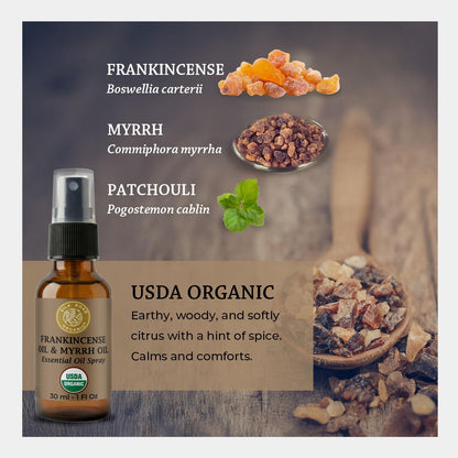 Lavender Essential Oil Calming Spray, USDA Certified