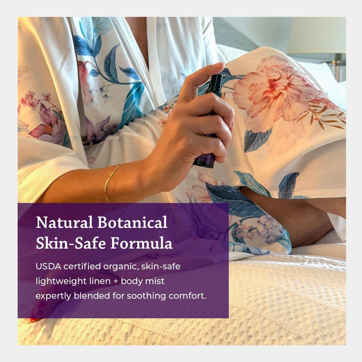 Lavender Essential Oil Calming Spray, USDA Certified
