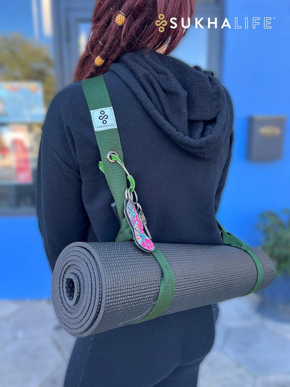 Yoga Mat Carry Strap, Extra-Durable & Comfortable | Multi-Purpose Strap for Your Yoga Mat