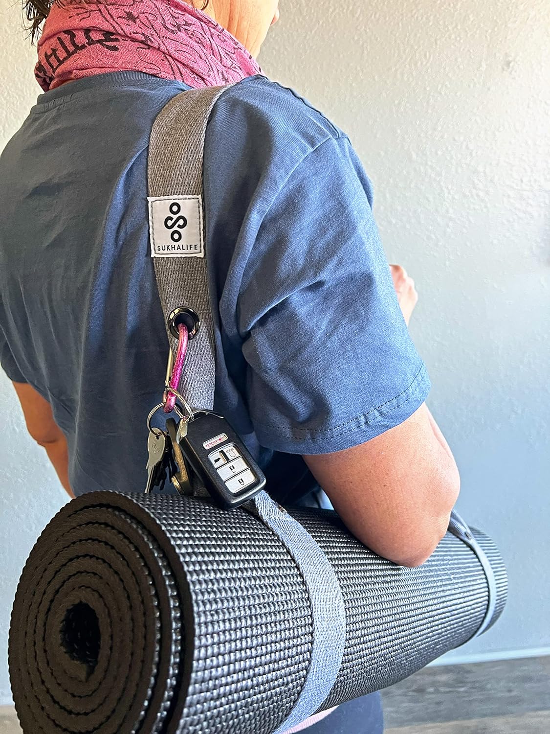 Yoga Mat Carry Strap, Extra-Durable & Comfortable | Multi-Purpose Strap for Your Yoga Mat