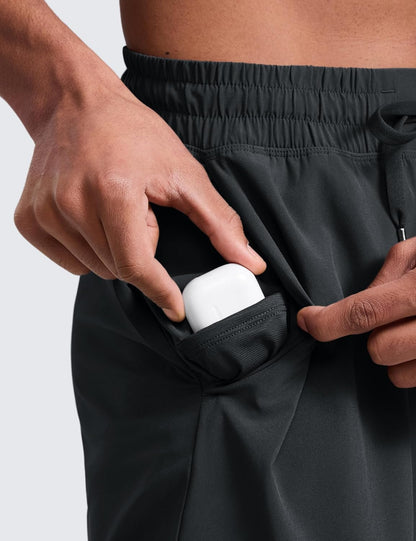 Linerless Workout Shorts 5'' | Lightweight, Quick Dry, Running, Pockets, for Men