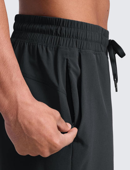 Linerless Workout Shorts 5'' | Lightweight, Quick Dry, Running, Pockets, for Men
