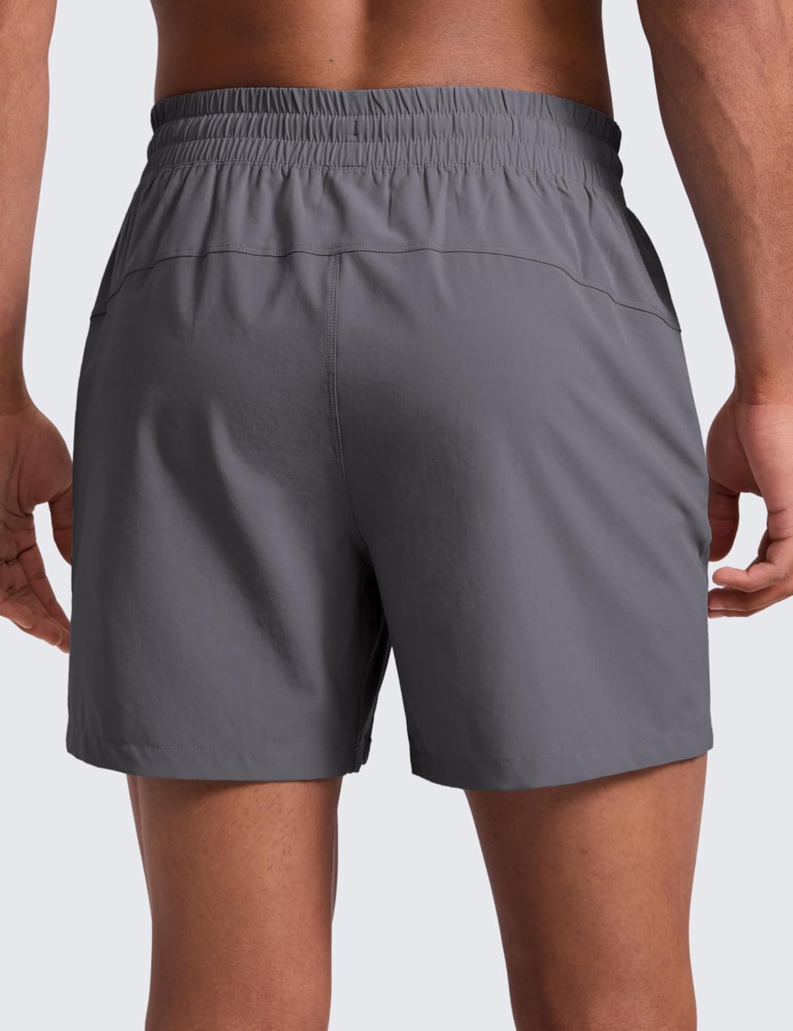 Linerless Workout Shorts 5'' | Lightweight, Quick Dry, Running, Pockets, for Men