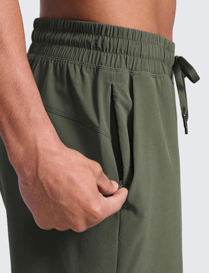Linerless Workout Shorts 5'' | Lightweight, Quick Dry, Running, Pockets, for Men