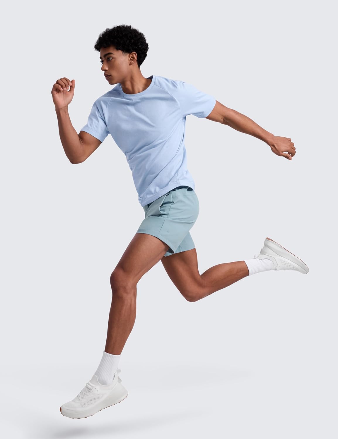 Linerless Workout Shorts 5'' | Lightweight, Quick Dry, Running, Pockets, for Men