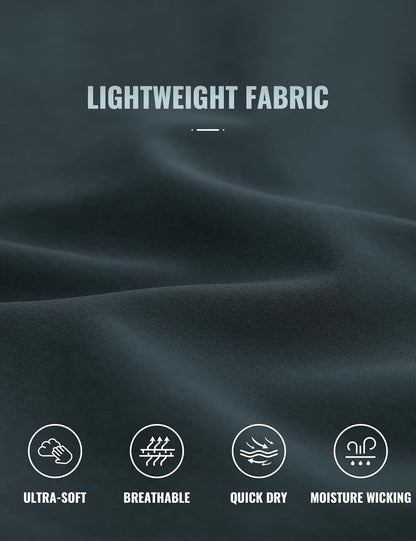 Linerless Workout Shorts 5'' | Lightweight, Quick Dry, Running, Pockets, for Men