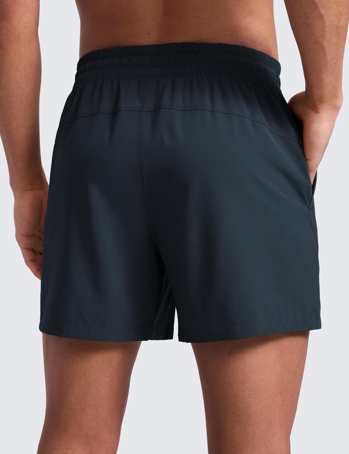 Linerless Workout Shorts 5'' | Lightweight, Quick Dry, Running, Pockets, for Men