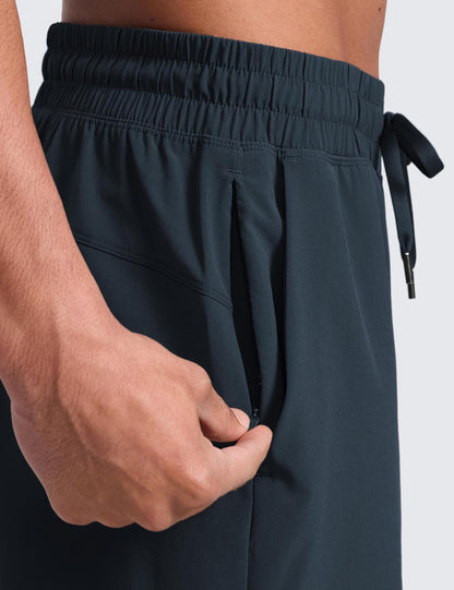 Linerless Workout Shorts 5'' | Lightweight, Quick Dry, Running, Pockets, for Men