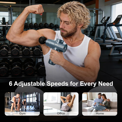 Massage Gun Deep Tissue Handheld Muscle Massager for Pain Relief