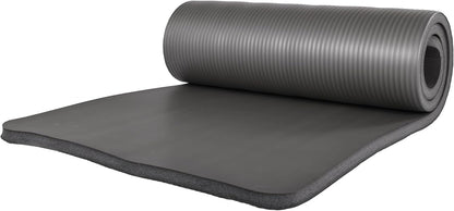 BalanceFrom 7-Piece Yoga Set with 71x24x1 Inches Extra Thick Mat and Carrying Sling – Includes 2 Blocks, Stretch Strap, 2 Towels, and Knee Pad for Home, Studio, and Gym Workouts