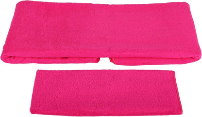BalanceFrom 7-Piece Yoga Set with 71x24x1 Inches Extra Thick Mat and Carrying Sling – Includes 2 Blocks, Stretch Strap, 2 Towels, and Knee Pad for Home, Studio, and Gym Workouts