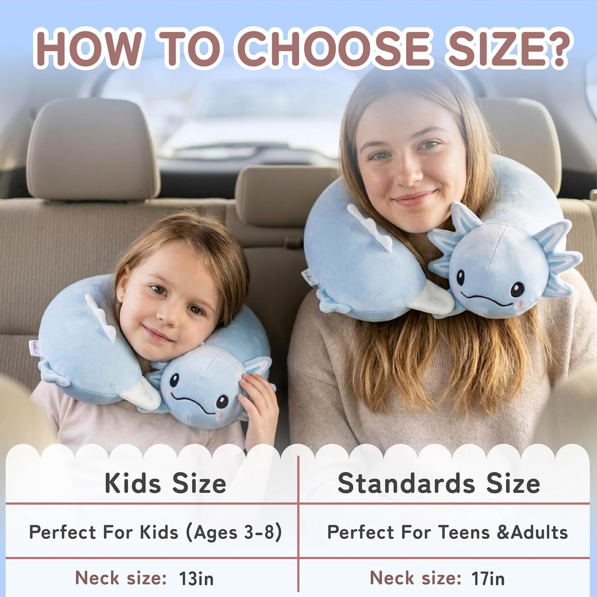 Cooling Travel Neck Pillow, Cool to Touch Memory Foam, Grey