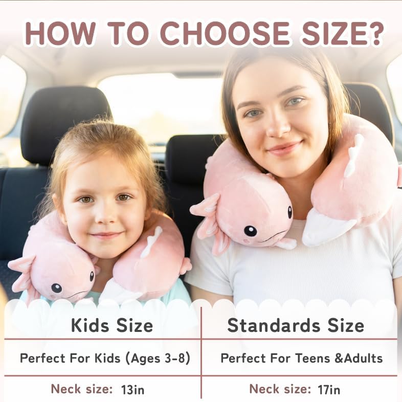 Cooling Travel Neck Pillow, Cool to Touch Memory Foam, Grey