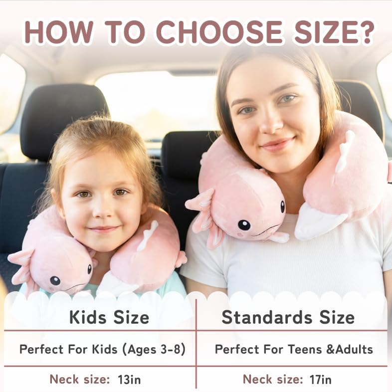 Cooling Travel Neck Pillow, Cool to Touch Memory Foam, Grey