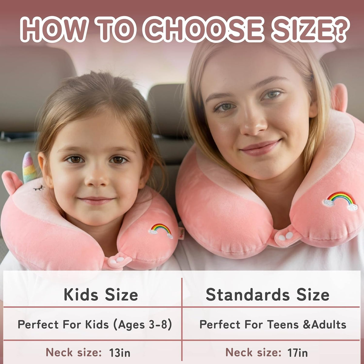 Cooling Travel Neck Pillow, Cool to Touch Memory Foam, Grey