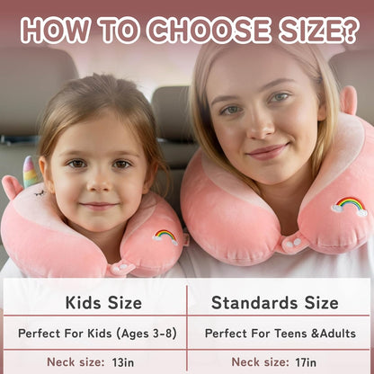 Cooling Travel Neck Pillow, Cool to Touch Memory Foam, Grey