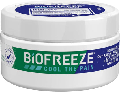 Pain Relief Cream for Knee, Neck, Hip, Joint, Shoulder, & Simple Backache, Arthritis Pain Reliever, Sore Muscle Relief, Cooling Menthol Pain Cream, 3 Oz