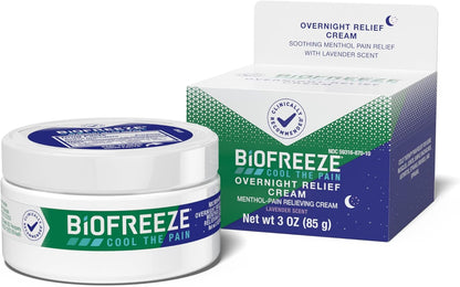 Pain Relief Cream for Knee, Neck, Hip, Joint, Shoulder, & Simple Backache, Arthritis Pain Reliever, Sore Muscle Relief, Cooling Menthol Pain Cream, 3 Oz