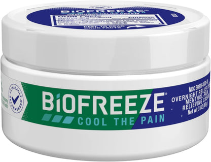 Pain Relief Cream for Knee, Neck, Hip, Joint, Shoulder, & Simple Backache, Arthritis Pain Reliever, Sore Muscle Relief, Cooling Menthol Pain Cream, 3 Oz