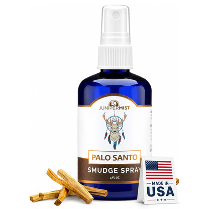 Lavender & Sage Smudge Spray (114ml), Lavender Spray with White Sage Aromatherapy Mist, Calm & Cleansing Negative Energy, Spiritual Room Spray, Smokeless Smudge Spray, Yoga Spray (Made in USA)