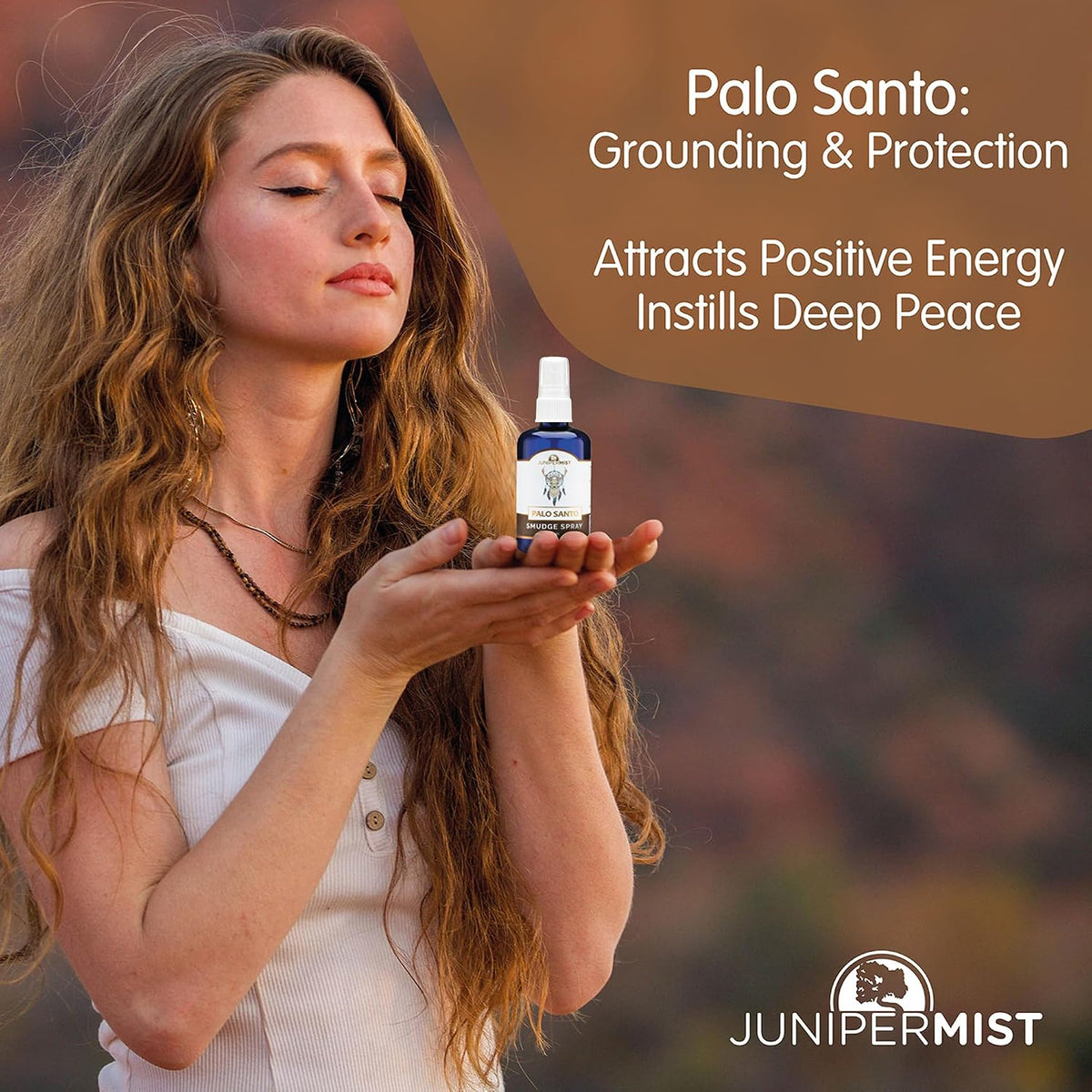 Lavender & Sage Smudge Spray (114ml), Lavender Spray with White Sage Aromatherapy Mist, Calm & Cleansing Negative Energy, Spiritual Room Spray, Smokeless Smudge Spray, Yoga Spray (Made in USA)