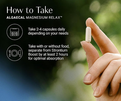 Magnesium Relax for Sleep, Stress, & Cortisol Support, 60 Caps
