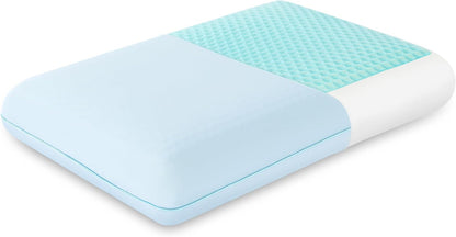 Cooling Gel Memory Foam Pillow, Reversible Design, Neck Support