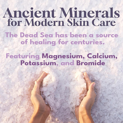 Amazing Minerals Dead Sea Bath Salts,100% Full Mineral Therapeutic Bath Salts, Detoxifying & Moisturizing, Exfoliating for Dry Skin, Unscented(5 lbs)