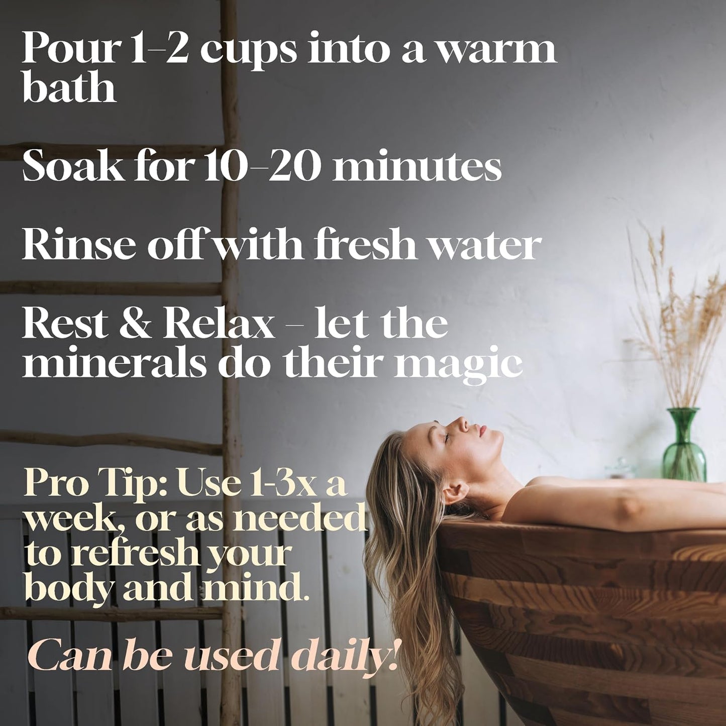Amazing Minerals Dead Sea Bath Salts,100% Full Mineral Therapeutic Bath Salts, Detoxifying & Moisturizing, Exfoliating for Dry Skin, Unscented(5 lbs)