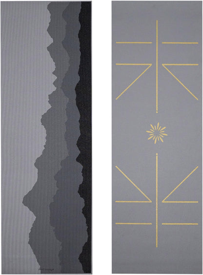 Ascend 6mm Thick Yoga Mat, 72x24in | Premium Non Slip Exercise Mat for Pilates, Workout, Stretching, Fitness, Training - Gym Mat for Home and Studio
