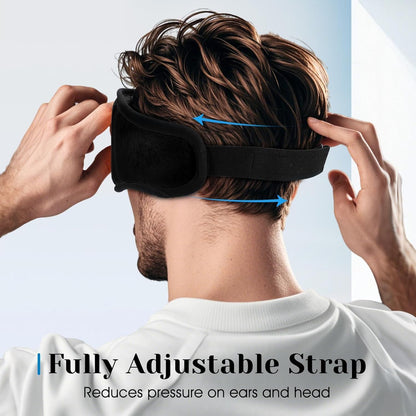 Bluetooth 5.4 Sleep Headphones Sleeping Eye Mask Earbuds Headband