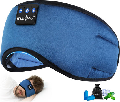 Bluetooth 5.4 Sleep Headphones Sleeping Eye Mask Earbuds Headband