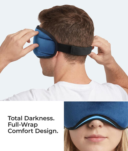 Bluetooth 5.4 Sleep Headphones Sleeping Eye Mask Earbuds Headband