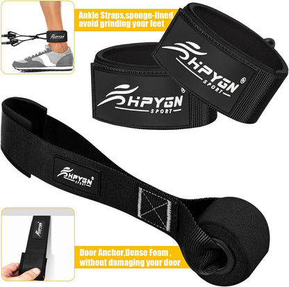 Heavy Resistance Bands, 300LBS Exercise Bands for Working Out, Fitness Bands with Handles, Workout Bands for Men, Weight Bands Set for Muscle Training, Strength, Slim, Yoga, Home Gym Equipment