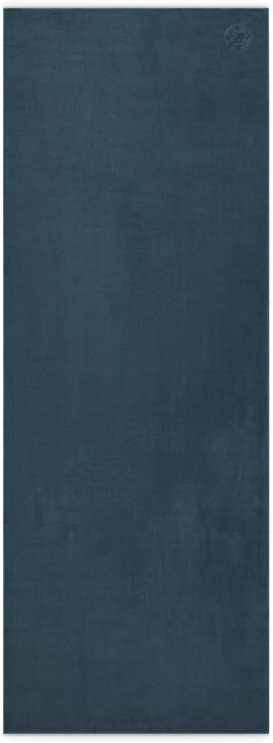 eQua Hot Yoga Mat Towel - Instant Moisture Activated Grip Ultra Soft Microfiber Quick Dry, Daily Use Ready Lightweight, Travel Friendly Mat Layer