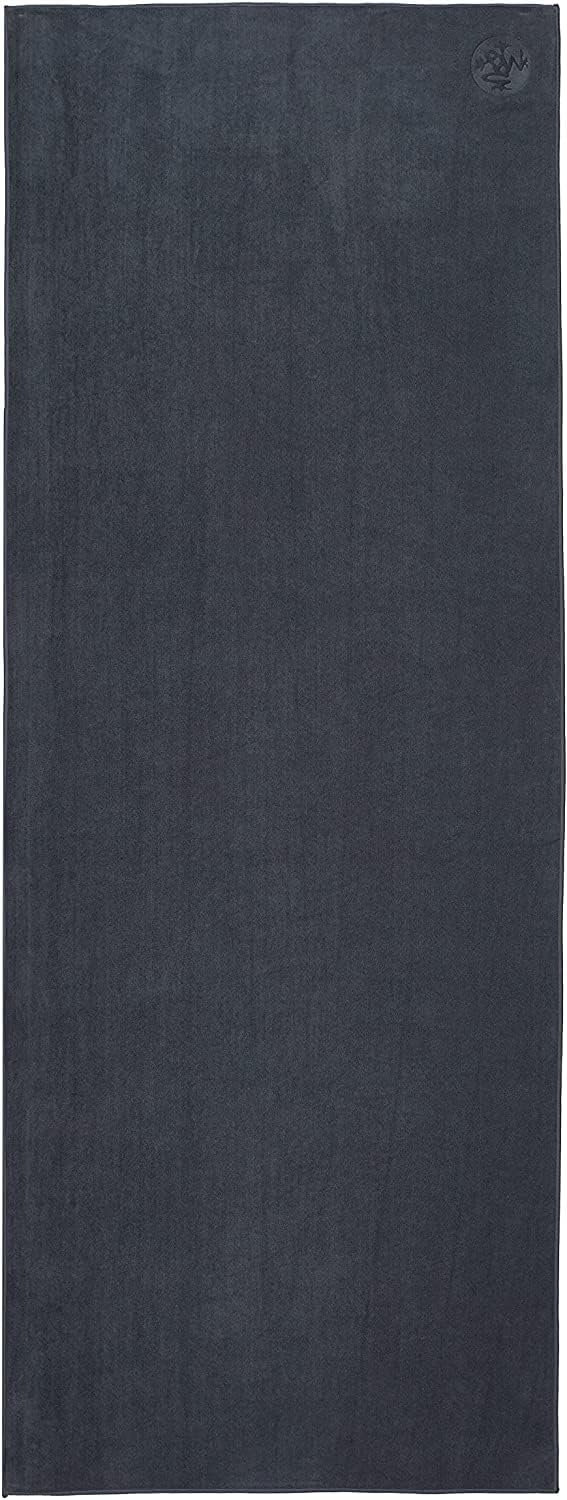 eQua Hot Yoga Mat Towel - Instant Moisture Activated Grip Ultra Soft Microfiber Quick Dry, Daily Use Ready Lightweight, Travel Friendly Mat Layer