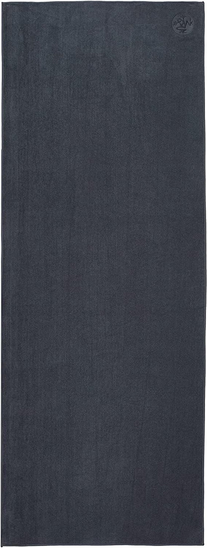 eQua Hot Yoga Mat Towel - Instant Moisture Activated Grip Ultra Soft Microfiber Quick Dry, Daily Use Ready Lightweight, Travel Friendly Mat Layer