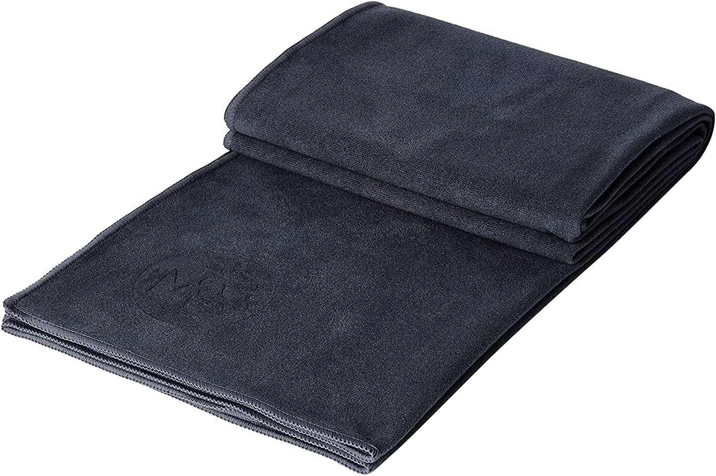 eQua Hot Yoga Mat Towel - Instant Moisture Activated Grip Ultra Soft Microfiber Quick Dry, Daily Use Ready Lightweight, Travel Friendly Mat Layer