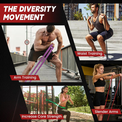 Pull Up Assistance Bands, 5 Levels Resistance Bands for Working Out, Exercise Bands Resistance for Men & Women, Pull Up Bands for Body Training, Muscle Building, Physical Therapy, Home & Gym Fitness
