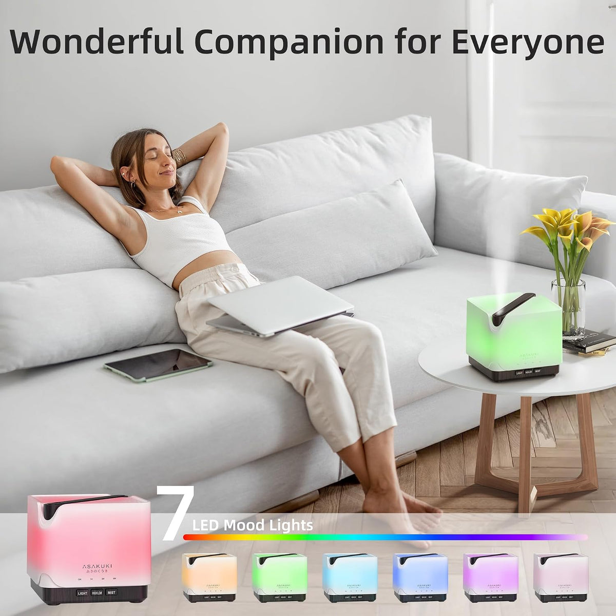 Essential Oil Diffuser for Home Large 700 ml Humidifier