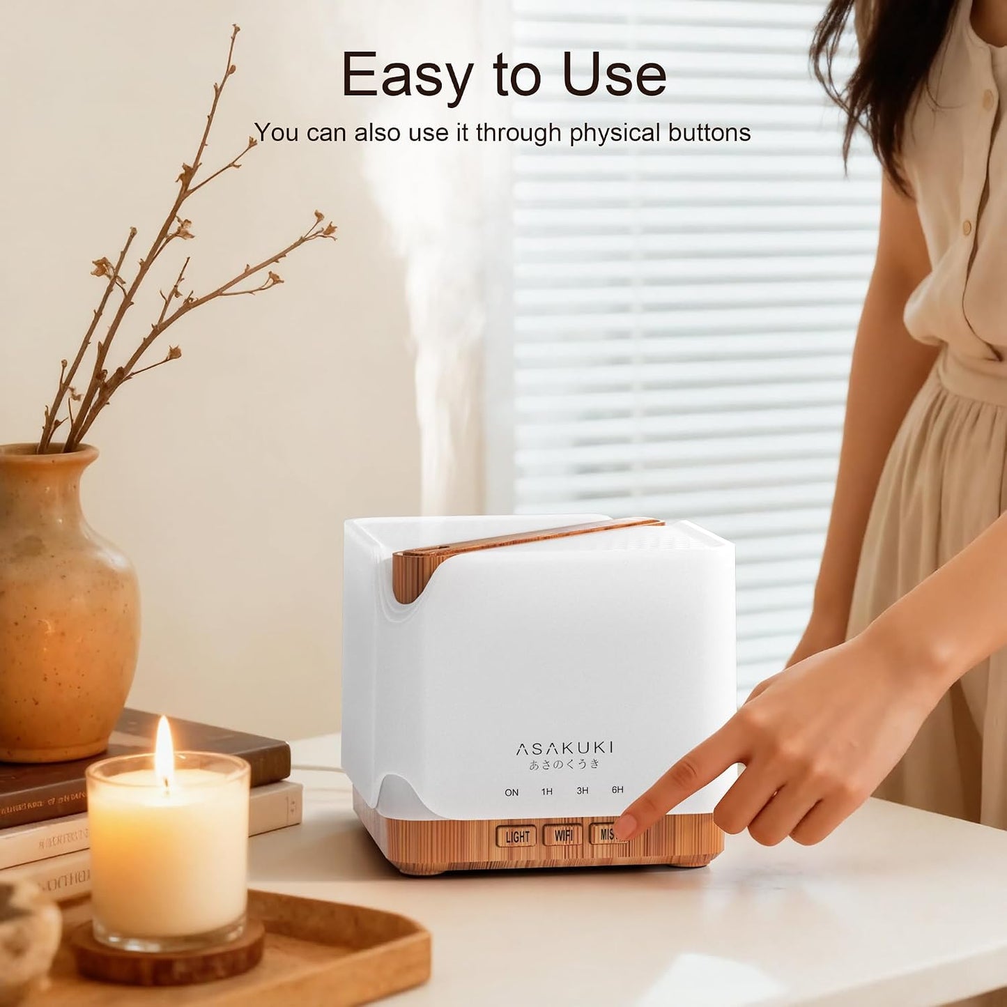 Essential Oil Diffuser for Home Large 700 ml Humidifier