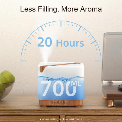 Essential Oil Diffuser for Home Large 700 ml Humidifier